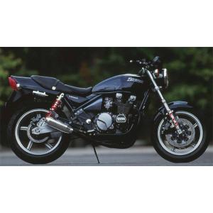 ミスティ MISTY ゼファー400/χ ミッドナイトモナカマフラー ゼファー