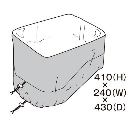 TANAX motofizz タナックス モトフィズ レインカバー MP-263 バッグ用レインカバ...