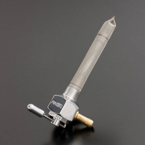 PINGEL ピンゲル シングルアウトハイフローガソリンコック リザーブ付き 1/4NPT 燃料コッ...