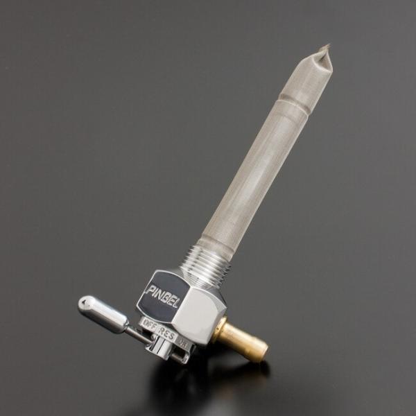 PINGEL ピンゲル シングルアウトハイフローガソリンコック リザーブ付き 1/4NPT 燃料コッ...
