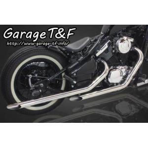 Garage T＆F ガレージ ベントマフラー タイプ2 表面仕上げ：バフ仕上げ