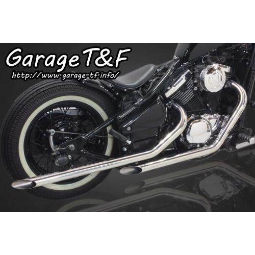 Garage T&amp;F Garage T&amp;F:ガレージ T&amp;F ドラッグパイプマフラー タイプ1 バル...