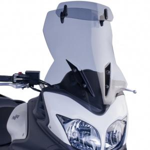 GIVI製Vストローム650 スクリーン 社外 中古 バイク 部品 VP56A