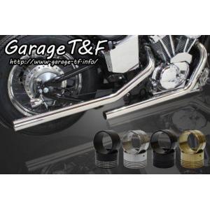 Garage T＆F ガレージ ベントマフラー タイプ2 カラー：ブラック