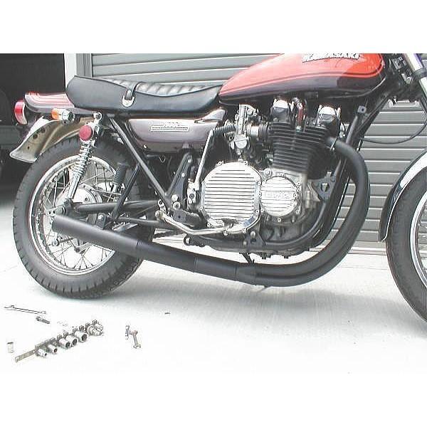 MIZUNO MOTOR ミズノモーター 【ゼス】Z1/Z2用 ショートマフラー 3D曲げ集合管 タ...