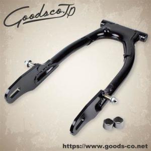 SR400 クラフトマン　アルミスイングアーム　ロング SR400 クラフトマン アルミスイングアーム 30mmロング ブラック