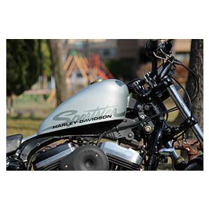 ハーレー タンクアップ キット スポーツスター XL883 XL1200 48 IRON