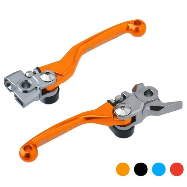 ZETA RACING ジータ レーシング ピボットレバーセット FP 3フィンガー 可倒式 カラー...