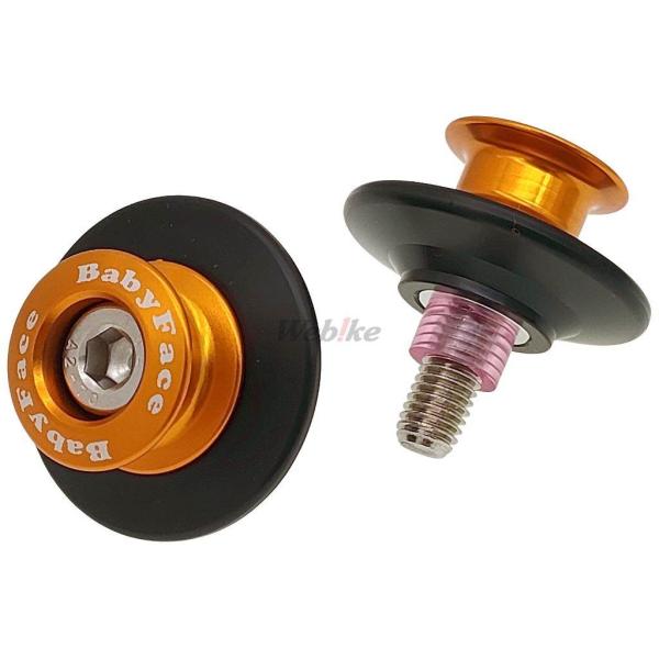 BABYFACE ベビーフェイス スイングアーム・スタンドフック M8 カラー：ゴールド HONDA...