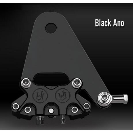 Performance Machine パフォーマンスマシン 4Pリアキャリパーブラケット (クラシ...