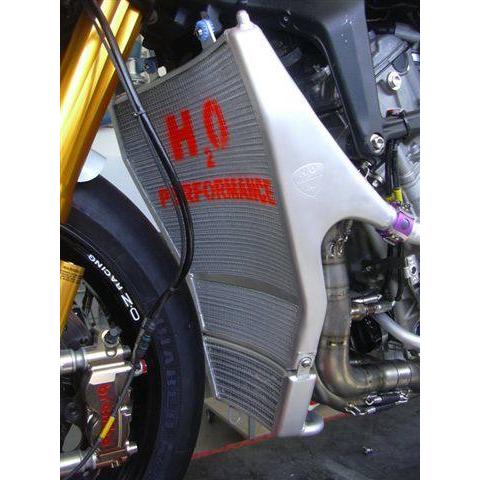 H2O Performance エイチツーオーパフォーマンス レーシングラジエター/オイルクーラーキ...