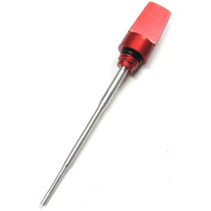 Rin Parts リンパーツ オイルゲージ カラー：レッドアルマイト ズーマー HONDA ホンダ...