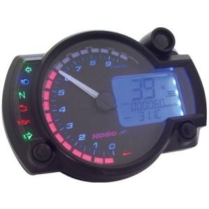 KOSO コーソー RX2N+ LCDマルチメーター 多機能タコ・スピードデジタルメーター メーター...