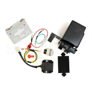 CT110ハンターカブ（P型） 6V→12V化セット（12V変換キット）[Y946
