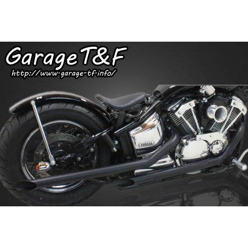 Garage T&amp;F ガレージ T&amp;F ドラッグパイプマフラー タイプ1 ドラッグスター1100 ド...