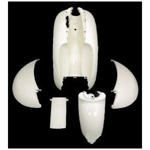 ホンダ（HONDA） クレアスクーピー AF55 外装セット 5点 白 ホワイト