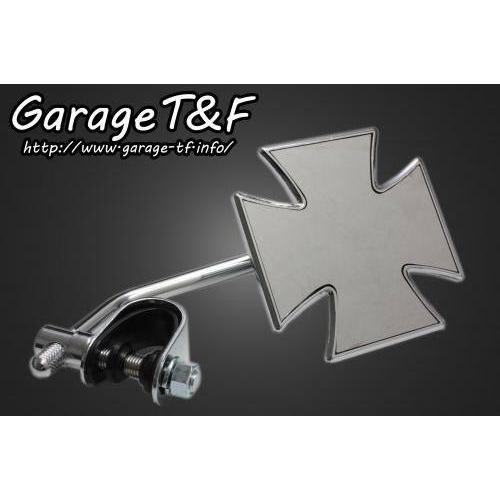 Garage T&amp;F ガレージ クロスミラー クランプ式 ミラー ハンドル