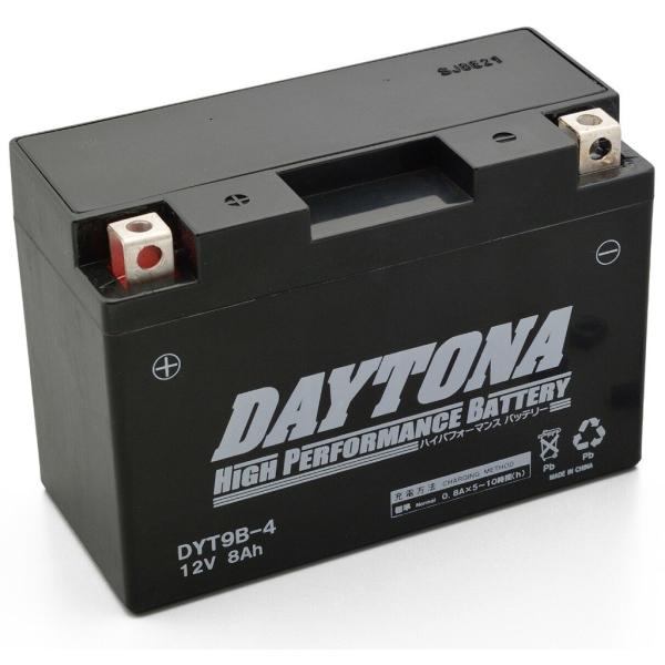 DAYTONA デイトナ ハイパフォーマンスバッテリー 液入り充電済 【DYT9B-4】 YAMAH...