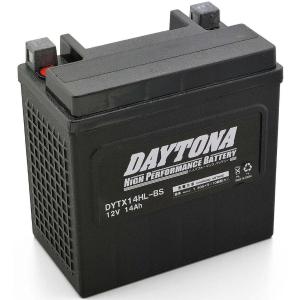 DAYTONA デイトナ ハイパフォーマンスバッテリー 液入り充電済 【DYTX14HL-BS】