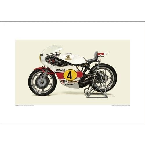 Y’S GEAR(YAMAHA) ワイズギア 1975 YAMAHA YZR500-OW23 A2ポ...