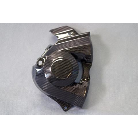 A-TECH エーテック フロントスプロケットカバー 素材：綾織ドライカーボン(DC) ニンジャ H...