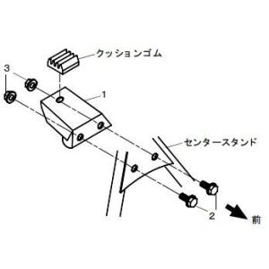 SP武川 SP武川:SPタケガワ センタースタンドストッパー スーパーカブ110プロ HONDA ホ...