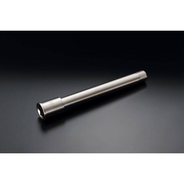 K-FACTORY ケイファクトリー クロモリ中空 フロントアクスルシャフト ZZR1200 ZRX...