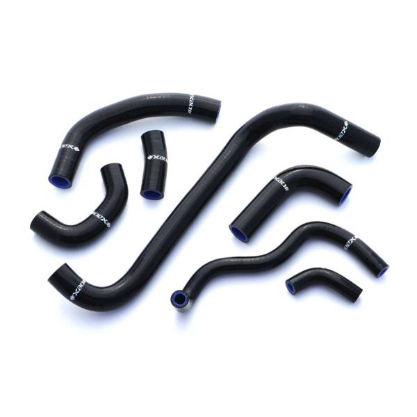 NEX Performance ネックスパフォーマンス シリコンラジエターホースキット カラー：ブラ...