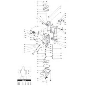 KIJIMA キジマ 【補修パーツ(HSR42／45／48用)】 パイロットジェット ＃：12.5｜webike02