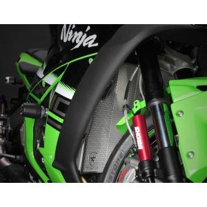 TRICKSTAR トリックスター ラジエターコアガード 表面仕上げ：ステンレスシルバー ZX-10...