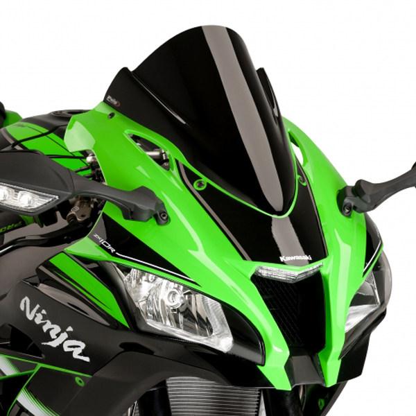 Puig プーチ レーシングスクリーン カラー：ブラック ZX-10R NINJA KRT PERF...