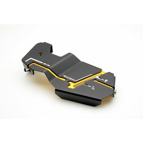 RIDEA リデア ラジエターリザーブタンクカバー カラー：ゴールド MT-03 (2015-) M...