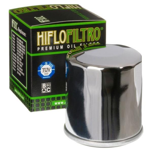 HIFLOFILTRO ハイフローフィルトロ オイル フィルター クローム - HF303C  YA...
