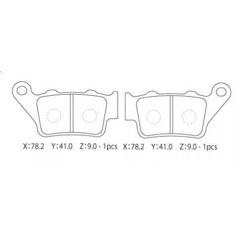 NTB エヌティービー ブレーキパッド BWS (ビーウィーズ) CYGNUS X (シグナス) M...