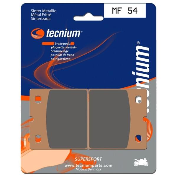 TECNIUM テクニウム ストリートパフォーマンス 金属ブレーキパッド MF54 R 100 GS...