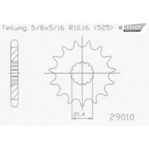 Esjot エスヨット スチール製スプロケット 丁数：17 GSX-R1000 SUZUKI スズキ...