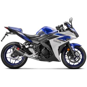 YZF-R25 MT-25用　WR’SスリップオンマフラーSS-OVAL WR'S WR'S ダブルアールズ リアエキゾースト スリップオン