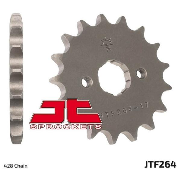 JT SPROCKETS JTスプロケット スチール製フロントスプロケット スタンダード 264 -...