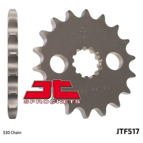 JT SPROCKETS JTスプロケット スチール製フロントスプロケット スタンダード 517-6...