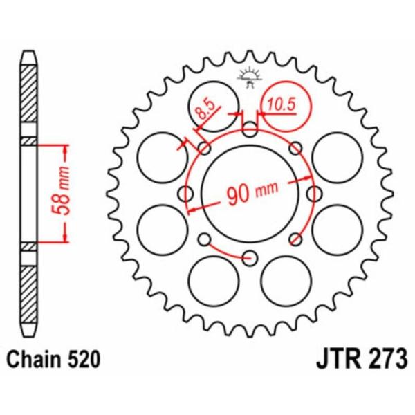 JT SPROCKETS JT SPROCKETS:JTスプロケット Steel Standard ...