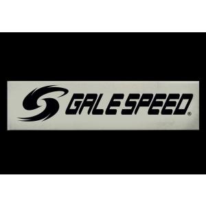 GALE SPEED GALE SPEED:ゲイルスピード ロゴステッカー タイプ：ヌキ／ブラック文...