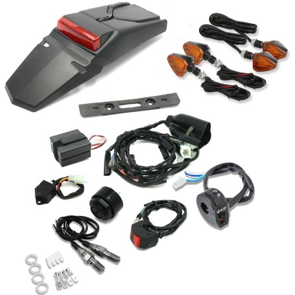 DRC ディーアールシー モトレッド EZ電装キット タイプ2 アナト／ウインカー付 コンペティショ...
