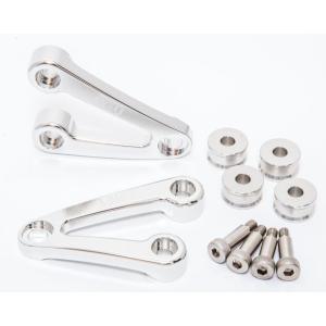 MORIWAKI ENGINEERING モリワキエンジニアリング ヘッドライトステー カラー：シル...