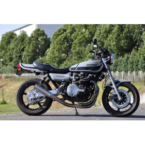 POWER BUILDER パワービルダー 手曲げメガホンマフラー Z KAWASAKI カワサキ ...