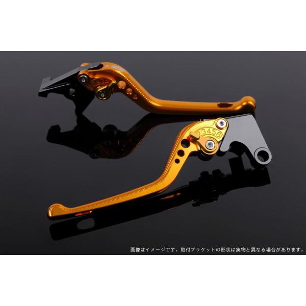 SPEEDRA スピードラ アルミビレットアジャストレバーセット 3Dロング アジャスターカラー：ゴ...