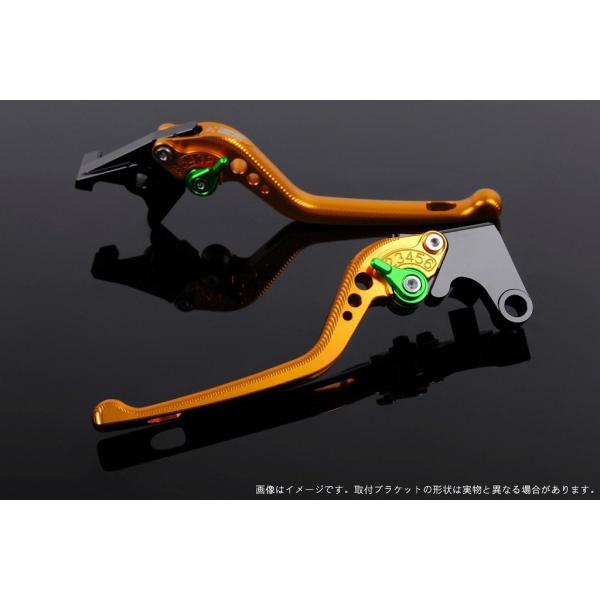 SPEEDRA スピードラ アルミビレットアジャストレバーセット 3Dロング アジャスターカラー：グ...