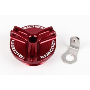 RIDEA リデア オイルフィラーキャップ カラー：レッド KAWASAKI カワサキ フィラーキャ...