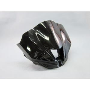 NS-1後期用FRP片目ゼッケンプレート A-TECH（エーテック） ゼッケンプレート 素材：FRP／黒(FB) ZX-10R
