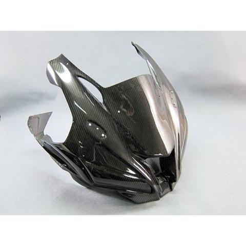 A-TECH エーテック レース用アッパーカウル 素材：FRP／黒(FB) ZX-10R KAWAS...