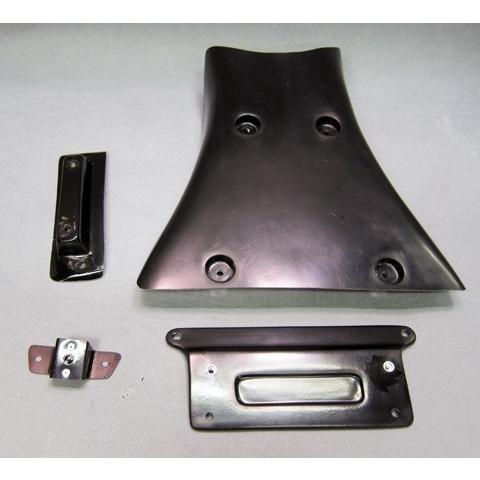 A-TECH エーテック レース用シートカウル専用シートラバーベース 素材：FRP／黒(FB) ZX...